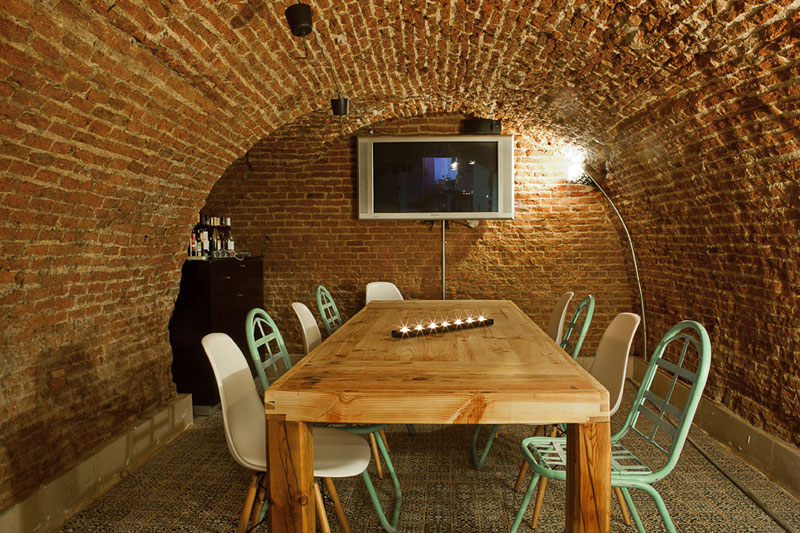 Mesa Reframe en el restaurante Mr Frank